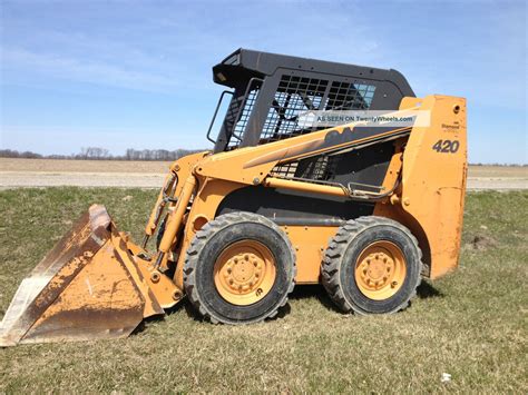 420 case skid steer specs|case 420 skid steer engine.